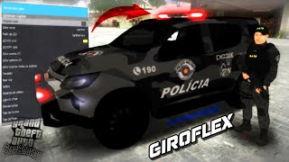 GTA SAN ANDREAS COM NOVO MOD GIROFLEX REALISTA PARA PC FRACO 2023 [upl. by Zilla]