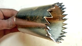 Amazing and Useful Drill Bits invention tools Drilling steel is just like drilling wood DIY Tools [upl. by Milo]