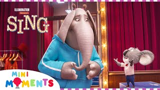 Best Of Meena 🐘 🪩  Sing  Sing 2  Song Compilation  Movie Moments  Mini Moments [upl. by Issac]