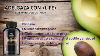 Adelgaza con Capsulas LIFE  Vida Divina [upl. by Deena]