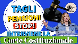 🔴 ULTIMORA PENSIONI❗️TAGLI RIVALUTAZIONI FINALMENTE INTERVIENE LA CORTE❗️ RIMBORSI PER TUTTI❓ 🤷‍♂️ [upl. by Berlinda649]