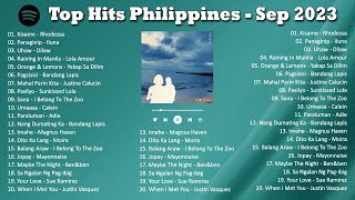 HOT HITS PHILIPPINES  SEPTEMBER 2023 UPDATED SPOTIFY PLAYLIST vol1 [upl. by Ettedo]