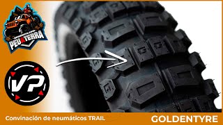 Una buena combinación de neumáticos para Moto Trail OFFROAD [upl. by Warthman]