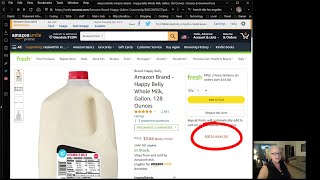 How to use the Alexa shopping list while using Amazon Fresh [upl. by Kowalski]