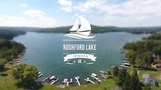 Rushford Lake  4K Aerials [upl. by Tompkins]