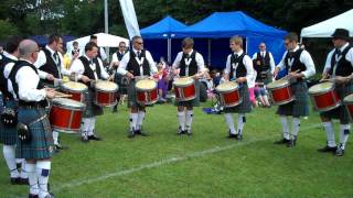 Boghall amp Bathgate Caledonia Pipe Band Drum Corps  European Championships 2011 [upl. by Jenica209]