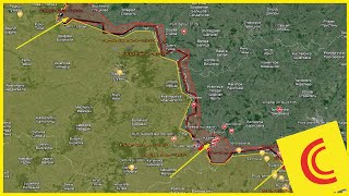 Conflit Ukraine 150324  plusieurs incursions UKR en territoire RUS  RUS avancent dans Berdichy [upl. by Enotna]