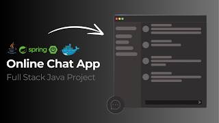 Build a FullStack Online Chat App in Java Swing Springboot Websocket [upl. by Emsoc]