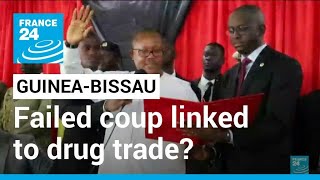 GuineaBissau president Failed coup may have been linked to drug trade • FRANCE 24 English [upl. by Rene272]