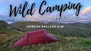 Wild Camping in the Mountains in a Nordisk Halland 2LW Tent [upl. by Paten]