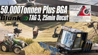 50000 Tonnen BGA  Tag 3  25min Uncut mais häckseln fendt traktor agriculture farming fyag [upl. by Aisemaj]