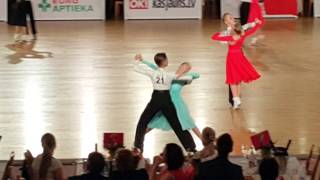 Salaspils Open 2017  WDSF Juvenile Open ST Vilimanis  Zinovatna Final WALTZ [upl. by Rebeca]