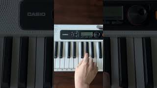 How to play a Cm chord on piano [upl. by Grant68]