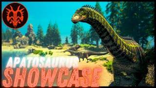 APATOSAURUS Showcase  Path of Titans Mod [upl. by Wernher598]