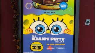 Wendy’s KRABBY PATTY meal review with Juju [upl. by Sarah]