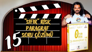 Paragraf Soru Çözümü 15  Sıfır Risk Paragraf  TYT  KPSS  ALES DGS [upl. by Siseneg533]