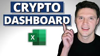 How To Create A Crypto Portfolio Dashboard In Excel [upl. by Enilorac]