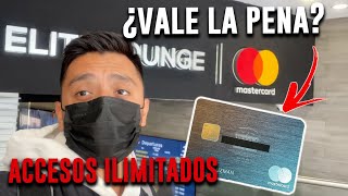 🔥ELITE LOUNGE MASTERCARD MEXICO✈️😱  FONDEADORA DE METAL WORLD ELITE SALA VIP ELITE LOUNGE [upl. by Akenahs]