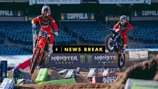 A Busy Track amp Title Fight Sets The Tone For The 2023 Oakland Supercross [upl. by Leviralc144]