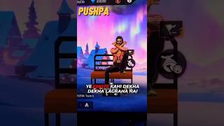 Pushpa in free fire  Pushpa new event  free fire new character Pushpa shots trending ytshorts [upl. by Salinas]