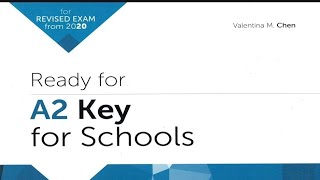 A2 Key Ready for Schools Test 4 listening Part 15 [upl. by Chloris]