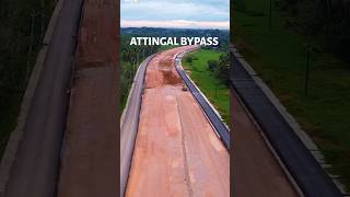 Trivandrum Attingal bypass work progress nh66 kerala rds india [upl. by Budding268]