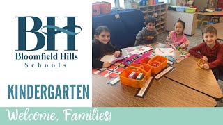 Bloomfield Hills Schools Kindergarten Orientation 2024 [upl. by Andee937]