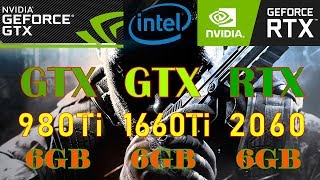 GTX 980 Ti VS GTX 1660 Ti VS RTX 2060  New Driver CPU i5 9600K  Gaming Benchmark  1080P amp 1440P [upl. by Erdua]