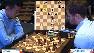 MAGNUS CARLSEN VS DING LIREN  World Blitz [upl. by Anele]