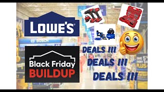 Lowes Black Friday Buildup [upl. by Yaner327]