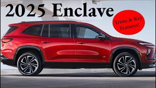 2025 Buick Enclave Trims Key Features amp More [upl. by Drahsir]