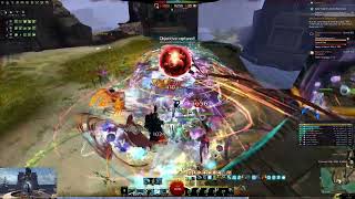 GW 2 World vs World MAS Guild ENORMOUS Fights on GSSpear DH [upl. by Eillam]