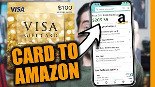 How To Add a VISA Gift Card Balance to Your Amazon Account [upl. by Rednaxela]