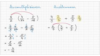 Verbindung der Rechenarten [upl. by Virg]