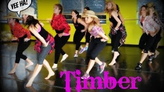 Timber By Kesha SHiNE Dance Fitness [upl. by Ahsinauj]