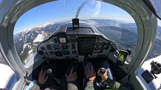 Flight from La Cerdanya to LELL with Tecnam Sierra neo [upl. by Romulus]