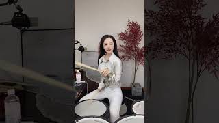 汐雅鼓声中演绎热血彭拜，击打每一刻 热血 演绎 彭拜 drumcover performance [upl. by Alma381]