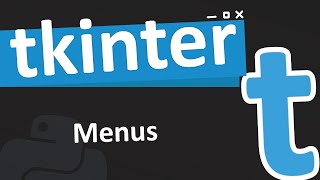 Using menus in tkinter [upl. by Deva]