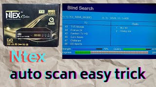 Ntex set top Box auto scan kaise karen  MPEG 4 set top Box auto scan kaise Kare [upl. by Jovia]