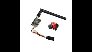 Eachine TX801 VTX  JJA 1200TVL Mini CAM 58G 72CH 001mW600mW Switched FPV Mini Transmitter Camera [upl. by Annola]