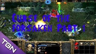 Warcraft 3 Custom campaign Curse of the Forsaken part 1 [upl. by Lay]