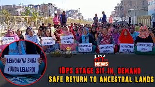 IDPs stage sitIn demand safe return to ancestral lands [upl. by Lunseth823]