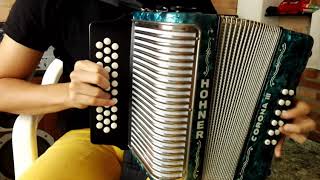 Mágico en acordeón vallenato  Colombian Romantic Music in diatonic accordion [upl. by Aisan14]