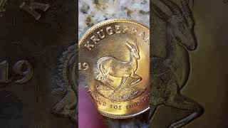 1978 KRUGERRAND 1OZ GOLD COIN [upl. by Ainer]