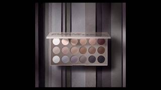 Morphe 18CT Makeup PaletteMatte EssentialsCoolToned to BuildBlendLayer morphe morpheeyeshadow [upl. by Zischke]