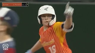 Texas Caden Guffey knocks solo homerun [upl. by Anaed]