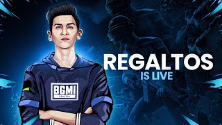 NEW SEASON  RANK PUSH IN BGMI  BGMI LIVE WITH REGALTOS [upl. by Clardy]