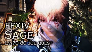 FFXIV Sage Job Quest Level 7080 [upl. by Richer]