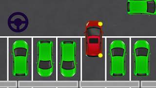 How to Exit Parking SpotSimplified demonstration [upl. by Ahsitneuq]