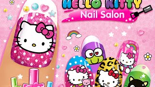 Hello Kitty Nail Salon quotUnlock All  No ADSquot Android İos Free Game GAMEPLAY VİDEO [upl. by Fariss55]